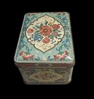 Vintage Floral Tin Designed By Daher Made In England Small