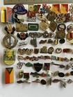 170 vtg Souvenir Pins Lot Mixed Travel City Country Landmark Signed Unsigned 