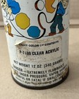 Vintage Pep Boys Super Enamel Spray Paint Can P-1138 Clear Acrylic Advertising