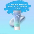 Rohto Skin Aqua Tone Up Uv Essence Blue Soap Sunscreen 80g Spf 50  Pa    