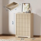Hot 6-drawer Modern Bedroom Dresser With Wood Top