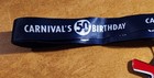 Carnival Cruise Ship - 50th Birthday Funnel Medal With Lanyard Brand New