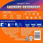 Member s Mark Liquid Laundry Detergent  Fresh Scent  127 Loads  196 Fluid Ounce