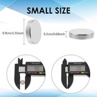 Ndfeb Metal Collar Stays 50pcs  9x2mm Strong Attractive Ndfeb Dress Shirts Colla