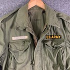 Vintage 1950s M51 Field Jacket Men Medium Korean War Us Army Og107 Military