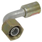 A c Fitting beadlock crimp female O Ring  90 Degree   12 Nut   10 Hose 35b1330