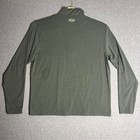 Drake Waterfowl Men s Gray Long Sleeve Quarter Zip Pullover Size Xl