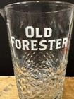 Old Forester Professional Etched Glass Cocktail Mixing Pitcher - 24oz Seamless
