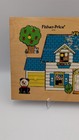Vintage Fisher Price 513 Wooden 12 Piece House Puzzle  Made In Holland  1971 Ex 
