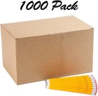 1000 Pack  2 Hb Wood-cased Yellow Pencils Pre-sharpened