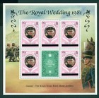 Caicos Islands Scott  8-10 Mnh Royal Wedding Diana Charles Cv 8 