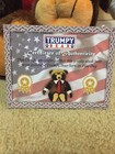 Trumpy Bear In Plastic Donald Trump Stuffed Bear Real Coa Original Free Shipping