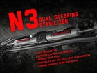Rough Country Dual N3 Steering Stabilizer For Jeep Wrangler Jl 18  Gladiator Jt