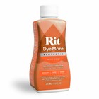 New Rit Dyemore Synthetic Fiber Dye Apricot Orange Polyester Nylon Acrylic 7 Oz