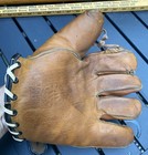 Vintage Old 1930   s Joe Medwick Leather Baseball Glove Mitt Circa Antique Early