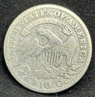 1829 Capped Bust Dime 10 Cents  Good G Condition  Lg 10c Variety 