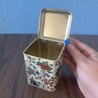 Daher Design Vintage Floral Tin With Lid England
