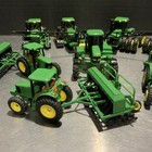 Mainstreet Ertl John Deere 8 Piece Lot With 4710 Sprayer 1 64 Scale