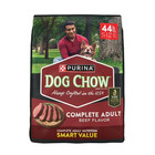 2 Pack Purina Dog Chow Complete Adult Dry Dog Food - Beef 44lb