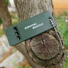 Survival Whistle Plastic Super Loud Emergency Whistle Hiking Outdoor Hot
