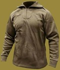 U s Military Issue Polypropylene Extreme Cold Weather Shirt Medium U s a Made