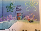 Spongebob Squarepants Original Production Cel Cell Animation Art Hooky