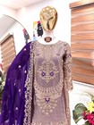Festive Kurti Palazzo Duppatta Set