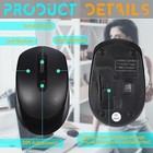 2 4ghz Wireless Cordless Optical Mouse Mice usb Receiver For Pc
