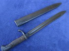 Original German M1898 Butcher Bayonet And Scabbard Rare Maker Cito