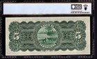 1914 Mexico Remainder Currency Note 5 Peso Banco De Tamulipas Pcgs B Cu 64 Ppq