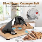 Upgrade Manual Bread Slicer For Homemade Sourdough With Conveyor Belt
