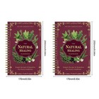 The Natural Healing Handbook  Spiral-bound Guide For Herbal Remedies And Natural