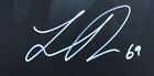 Landon Dickerson Signed autographed 11x14 Photo Eagles Sb Lix Beckett 194028