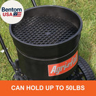 45-0566 50 Lb  Push Lawn   Garden Broadcast Spreader For Seed fertilizer  Walk B