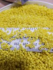 Opaque Trans Greasy Yellow Glass Seed Bead African Indian Trade Murano Vintage 8