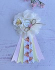 Classic Winnie The Pooh Baby Shower Corsage  mommy   Daddy Baby Shower Pins