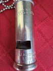 Vtg J Hudson The Metropolitan British Police Whistle England 3 1 4  Chain Uk