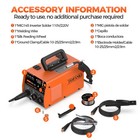 Feifanke 145a Mini Mig Welder 110v 3in1 Flux Core lift Tig stick Welding Machine