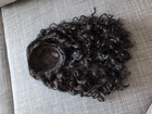Moana Wig Only C Dark Brown Curly Hair American Girl Doll Custom