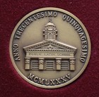 Kappyscoins Boston Latin High School 350th Anniv Bronze Medal Mint In Box