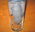 Vintage Baseball Tom Poquette 1976 Kansas City Royals Mlb Baseball Glass W Stats