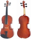 Mendini 16-inch Varnish Solid Wood Viola W  Case  Bow  Rosin  Bridge  Strings-