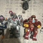 Lego Marvel Lot Mini Figures  Mechs  Small Builds   Accessories