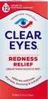  Clear Eyes Redness Relief Drops 0 50 Oz Pack Of 3