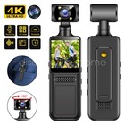 4k Hd Pocket Action Camera 180   Rotation Wifi Vlog Camera Handheld Sports Cam Dv