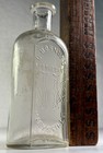 Rare Marysville California Drugstore Apothecary Bottle Hornung Monogram 1880s
