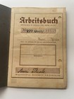 Germany Arbeitsbuch Wwii Work Book Log