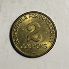 Vintage Tilt Arcade Family Amusement Center Nickels And Dimes Token 2 Coupons