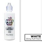 Tulip Puff Fabric Paint   Permanent Craft 4 Fl Oz  pack Of 1   Shiny White 