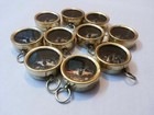 Lot Of 100 Pcs Brass Vintage Compass Marine Collectible Decorative Designer Gift